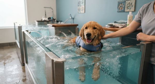 Massage canin : une spécialité en vogue dans les spas pour chiens